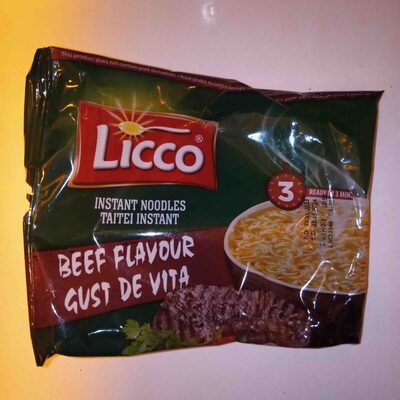 Instant Noodles Beef Flavour