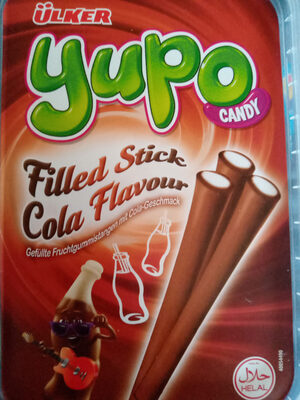 Gefüllte Weichbonbons mit Cola-Geschmack