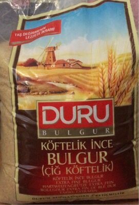 Duru köftelik ince bulgur