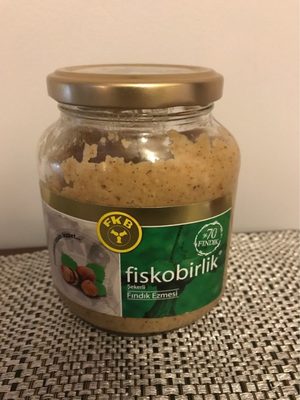 şekerli fındık ezmesi