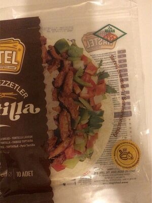 Tortilla front packaging