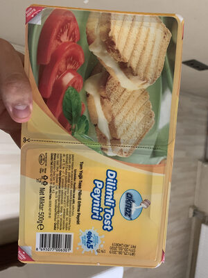 Dilimli Tost Peyniri front packaging
