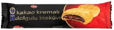 Kakao Kremalı Dolgulu Bisküvi