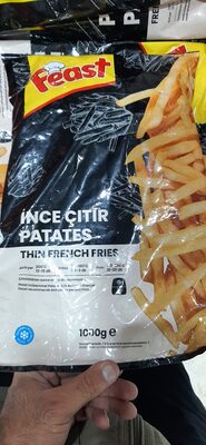 Feast  iNCE CITIR Patates 1000 g