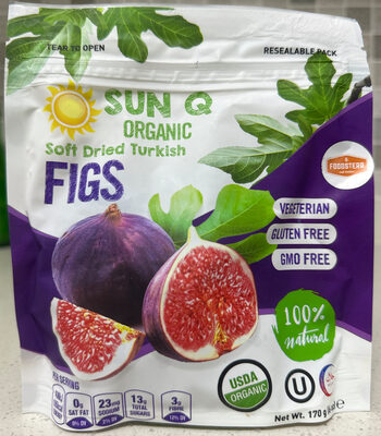 Organic Soft Dried Turkish Figs