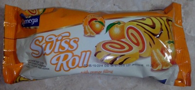Swiss Roll with orange filling