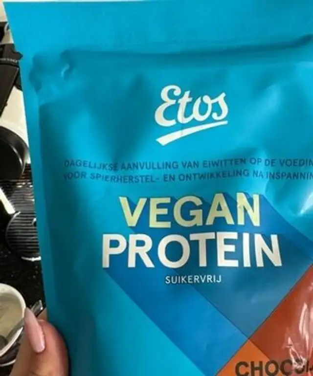Vegan protein front packaging