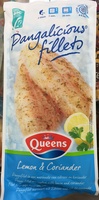 Pangalicious fillets - lemon & coriander