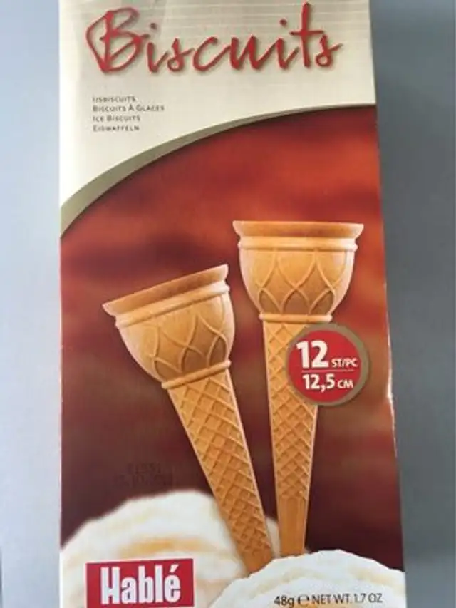 Biscuits a glace