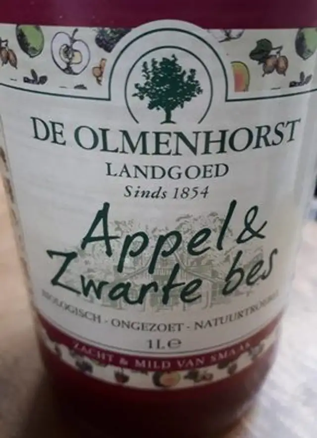 Appel & zwarte bes