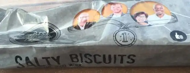 Salty biscuits