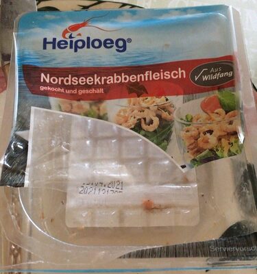 Nordseekrabbenfleisch front packaging