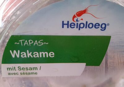 Wakame avec sésame front packaging