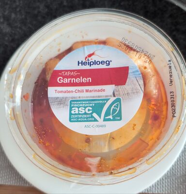 Garnelen Tomaten-Chilli Marinade