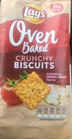 Oven baked crunchy biscuits