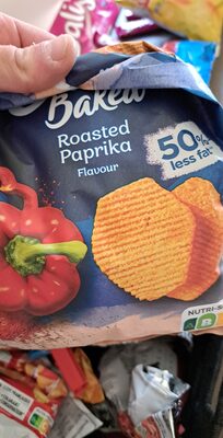 Oven baked paprika front packaging