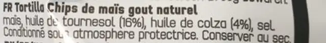 Dippas Natural ingredients label