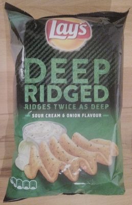 Deep Ridged Sour Cream & Onion Flavour