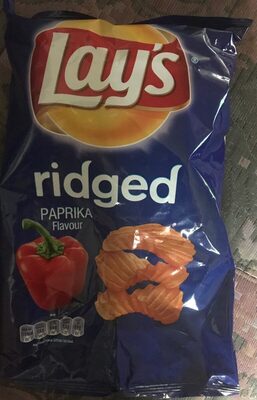 Lay's ridged paprika
