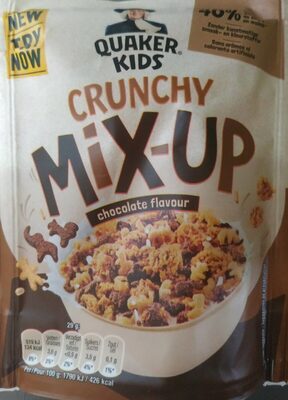Crunchy mix-up chocolade flavour