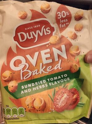 oven baked sundried tomato front packaging