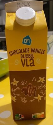 Chocolade vanille dubbel vla