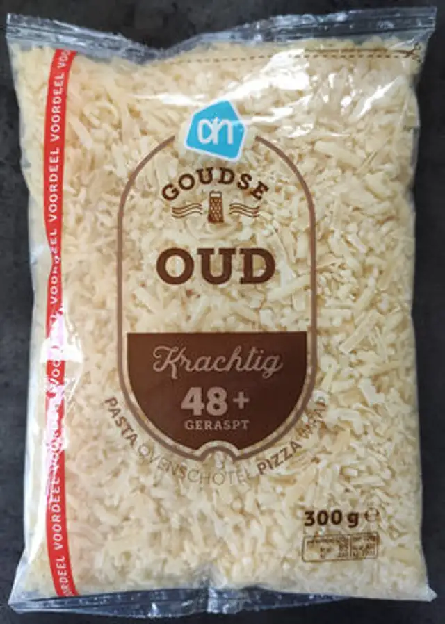 AH Goudse oud 48+ geraspt front packaging