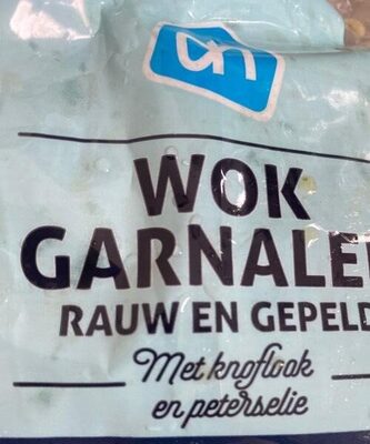 Wok garnalen rauw en gepeld