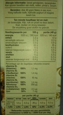 Bran Flakes naturel front packaging