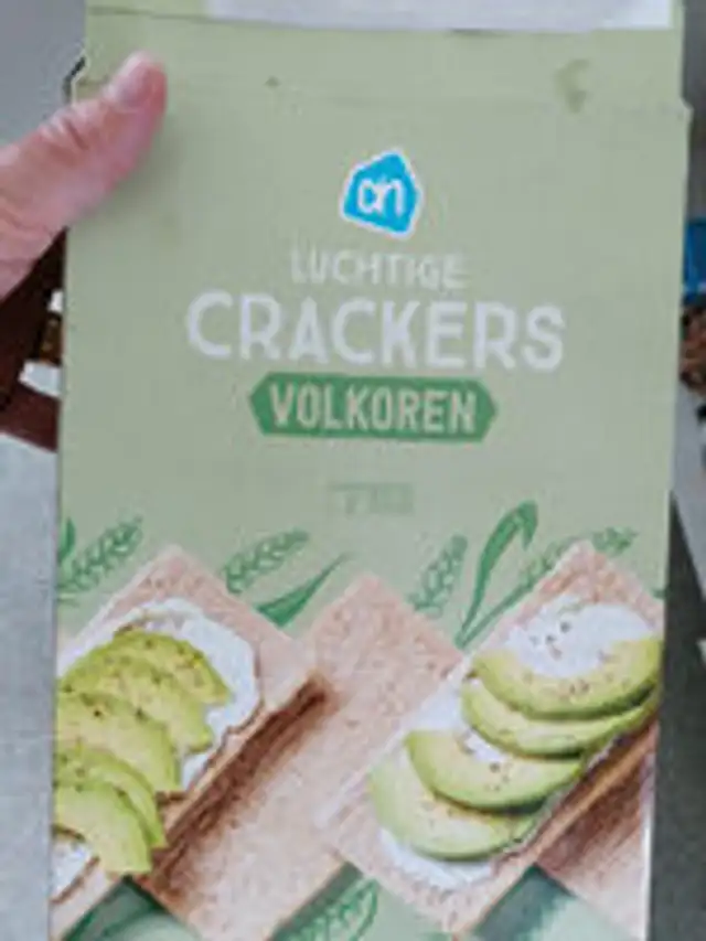 Luchtige Crackers Volkoren