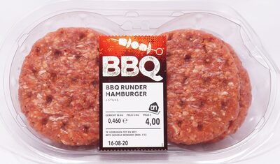 BBQ Runder Hamburger front packaging