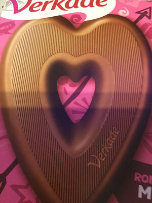 Chocolade hart romige melk