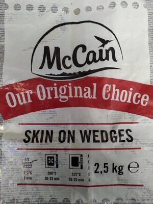 McCain - Out Original Choice - Skin On Wedges (2,5kg)
