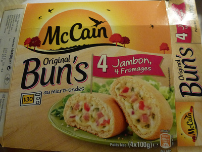 Original Bun's - Jambon 4 Fromages