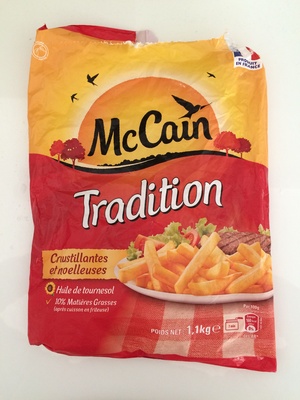 Tradition Croustillantes et moelleuses front packaging