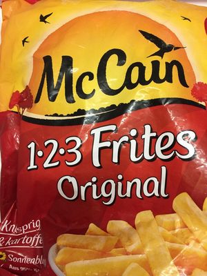 Orginal 1-2-3 Frites front packaging
