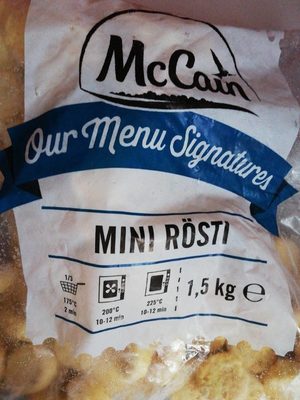 MC Caine mini rosti