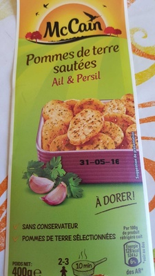 Pommes de Terre Sautées Ail & Persil