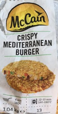 Crispy Mediterranean Burger