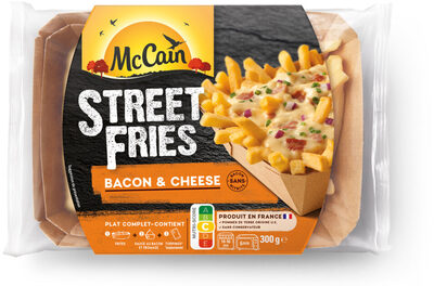 Frites bacon et cheese