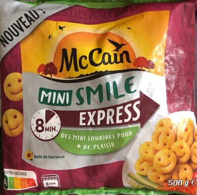 Mini smile front packaging