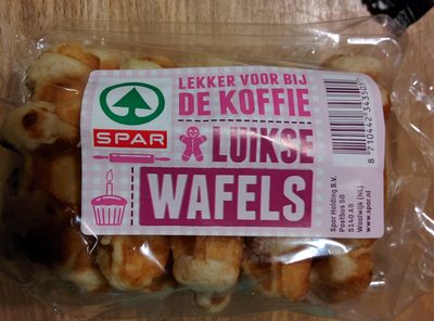 Luikse wafels front packaging