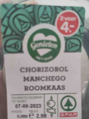 Chorizorol manchego roomkaas