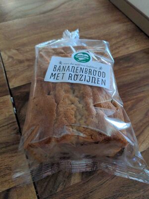 Bananenbrood met rozijnen