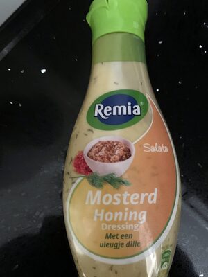 Mosterd honing dressing front packaging