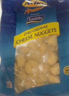 Chili cheddar cheese nuggets