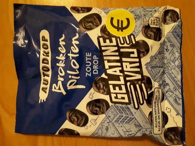 Autodrop Brokkenpiloten zoute drop