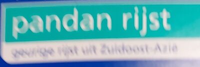 Pandanrijst front packaging