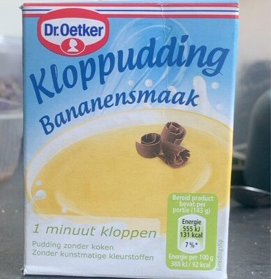 Kloppudding bananensmaak
