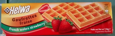 Gaufrettes fraise